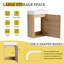 Meuble-lavabo mural flottant 16 po avec lavabo en céramique et porte d'armoire à fermeture en douceur 16 po