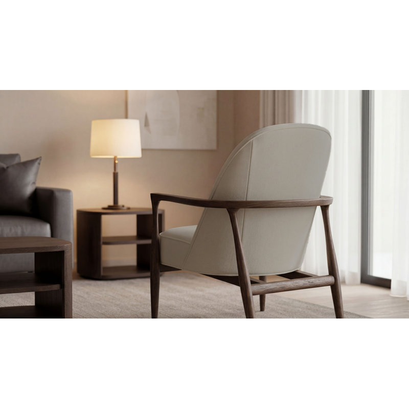 Fauteuil d'appoint Paris, Brown