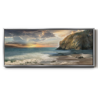 Private Cove- Framed Canvas