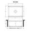 Ruvati 24 pouces Fireclay Workstation