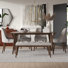 Michael Solid Wood Solid Wood Top Four Leg Dining Set
