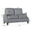 Ensemble de canapé de salon en polyester 3 pièces l 161,6 po x P 33,4 po x H 35,4 po Chairone
