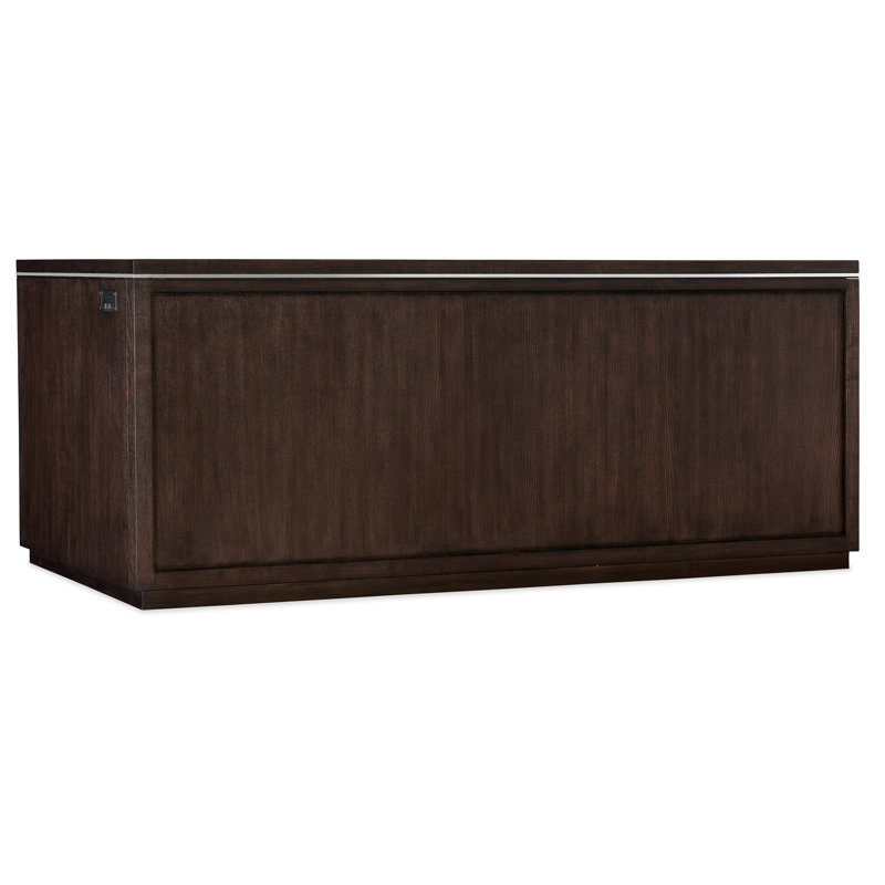 House Blend Solid Wood Executive Desk, 29.75" H x 72" W x 36" D
