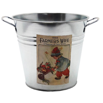 Tichenor Metal Pot Planter