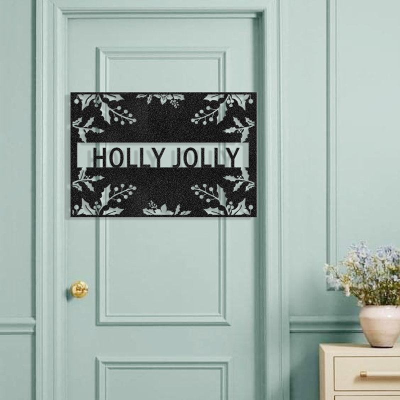 Décoration murale d'extérieur personnalisée, H 9 po x l 14 po x P 0,05 po, Noir, noir, noir, noir, Oui