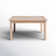 Amina Solid Wood Square Coffee Table