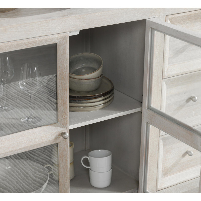 Isha Solid Wood Cabinet