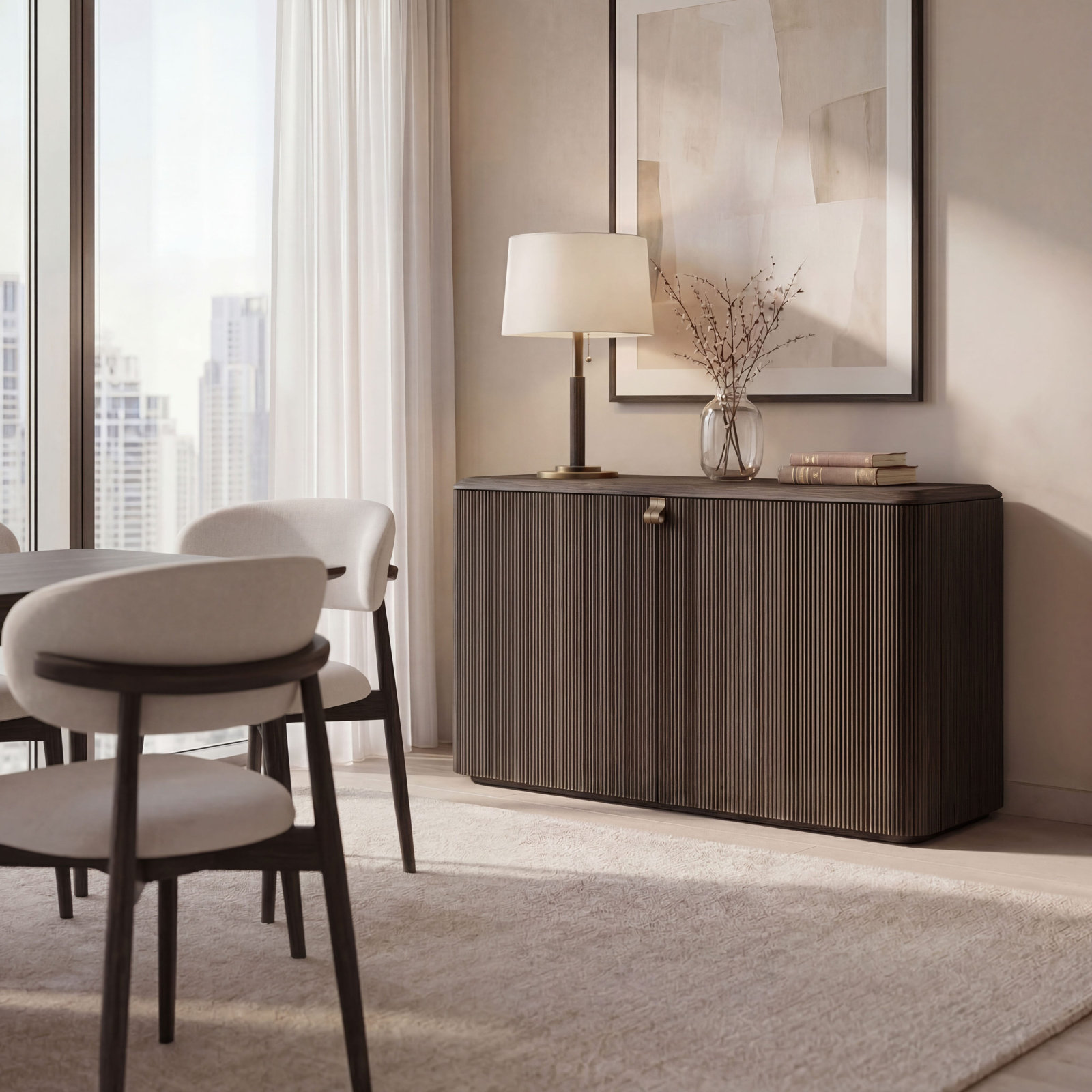 47.24'' Sideboard, Brown