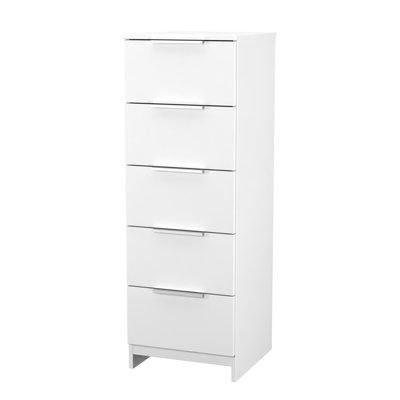 Fully Assembled Sumfleth 5 - Drawer Chest of Drawers