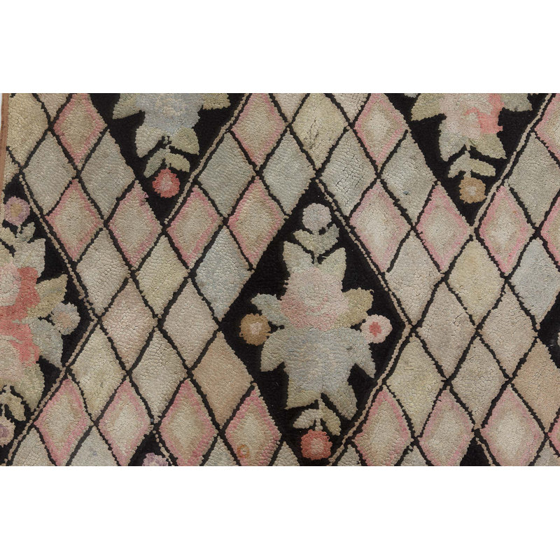 Vintage One-of-a-Kind Rectangle 5'10" X 9' Area Rug