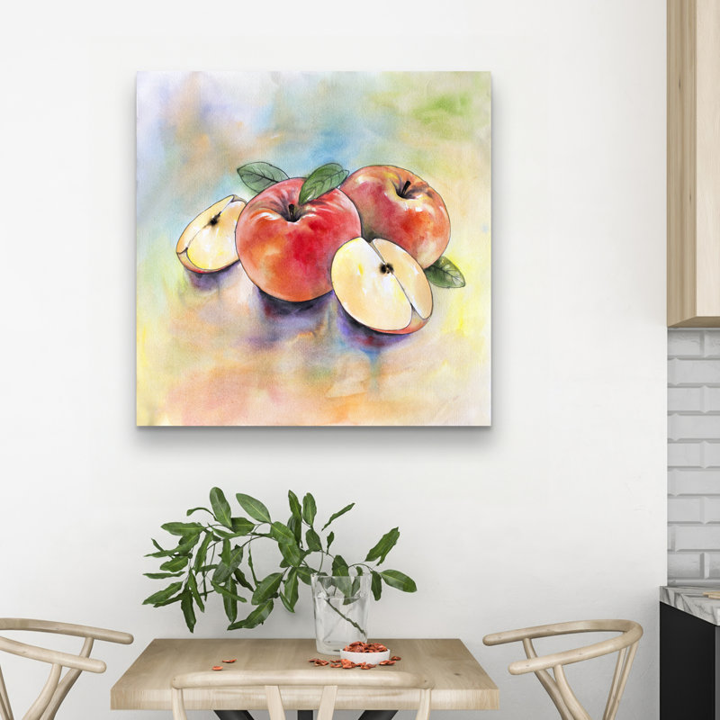 Apple harvest - 32"x32" art on canvas