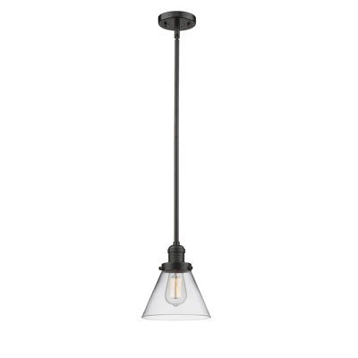 Luminaire suspendu conique à 1 lumière Mosley