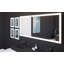 Miroir de salle de bain Jozefina avec lumière DEL à intensité variable-1097172243