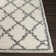 Thiessen Power Loom Cream/Black Rug