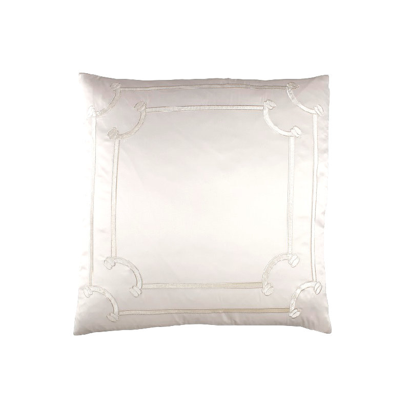 Vendome Euro Pillow Cover & Insert, Ivory