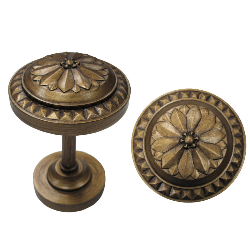 Retenue de rideau Cleek Medallion, Doré de la Renaissance