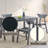 Four Legs Wood Dining Table