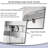 56-60 In. W X 76 In. H Single Sliding Frameless  Shower Door | Silent Soft Close | 1/4 Inch Thick  Tempered Glass With Explosion-Proof  Coating | Reversible Installation | Brushed Nickel-122270902