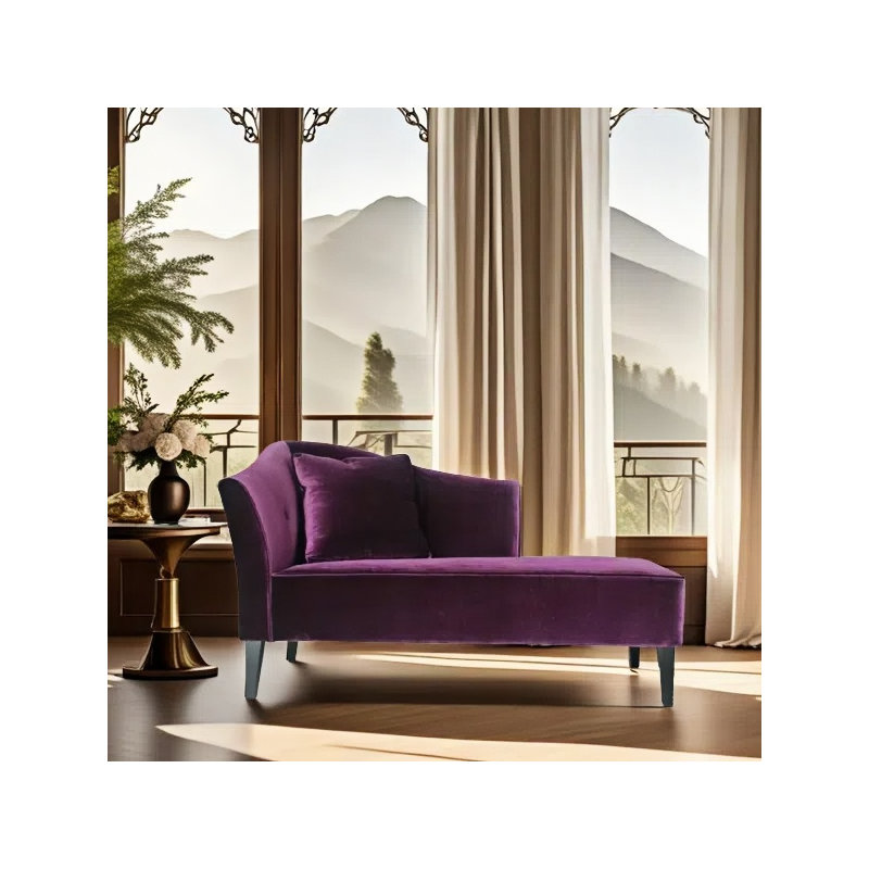 Élégante chaise longue paresseuse néo-classique, Orienté à gauche (vu de face)