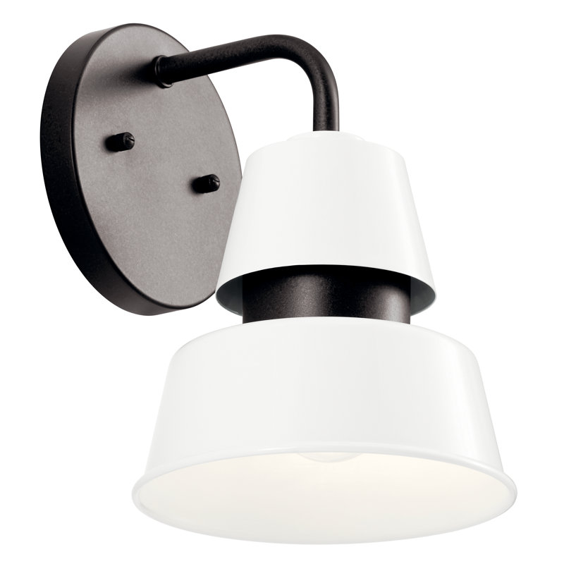 Mur d'extérieur 1L Catherene, H 9,75 po x l 7 po x P 8 po, Blanc