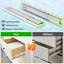 10 Pair 30cm Full Extension Soft-Close Drawer Slides, Side Mount Ball Bearing Rails, 45KG Load, Rust-Resistant Heavy Duty Slides for Kitchen & Dresser Cabinets, Silver-132462511