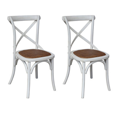 Porch View Painted Cross Back Chair