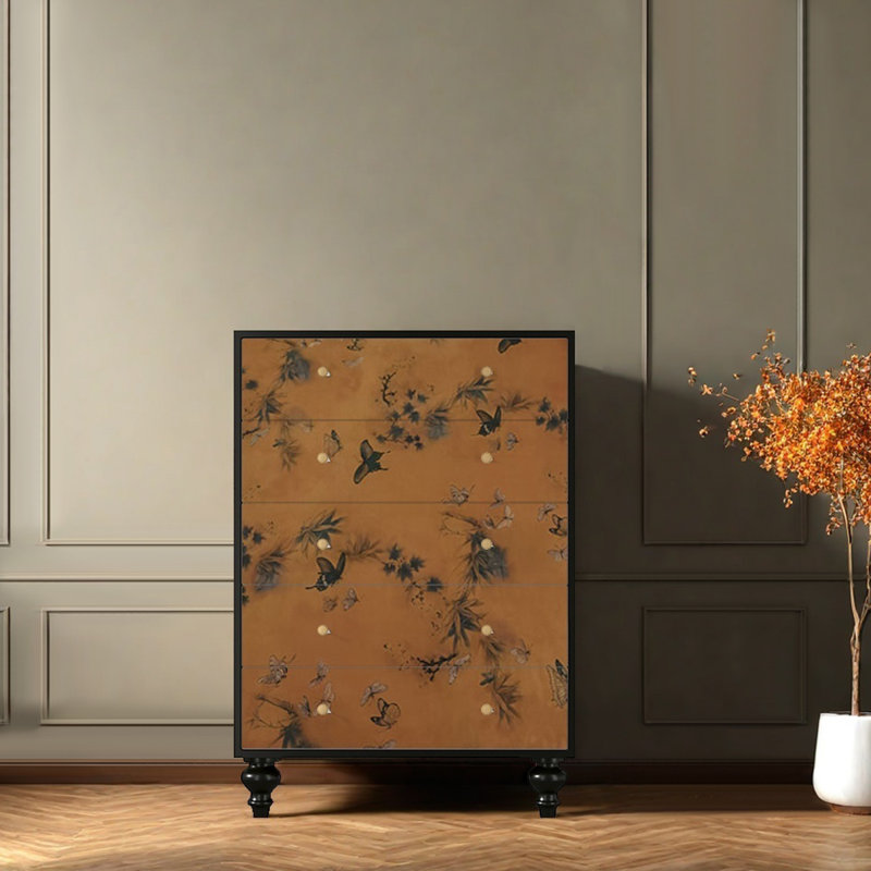 Armoire décorative multifonctionnelle avec rangement français