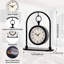 Horloge rétro en métal