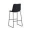 Tabouret de bar Cal - noir antique-161308859