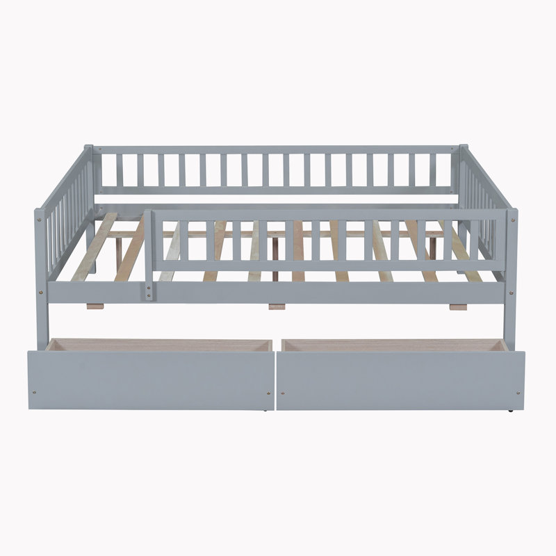 Daybed, Gray, Full/Double