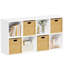 Rangement en bois manufacturé 47,63 po-61334512
