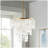 Layered Capiz Chandelier