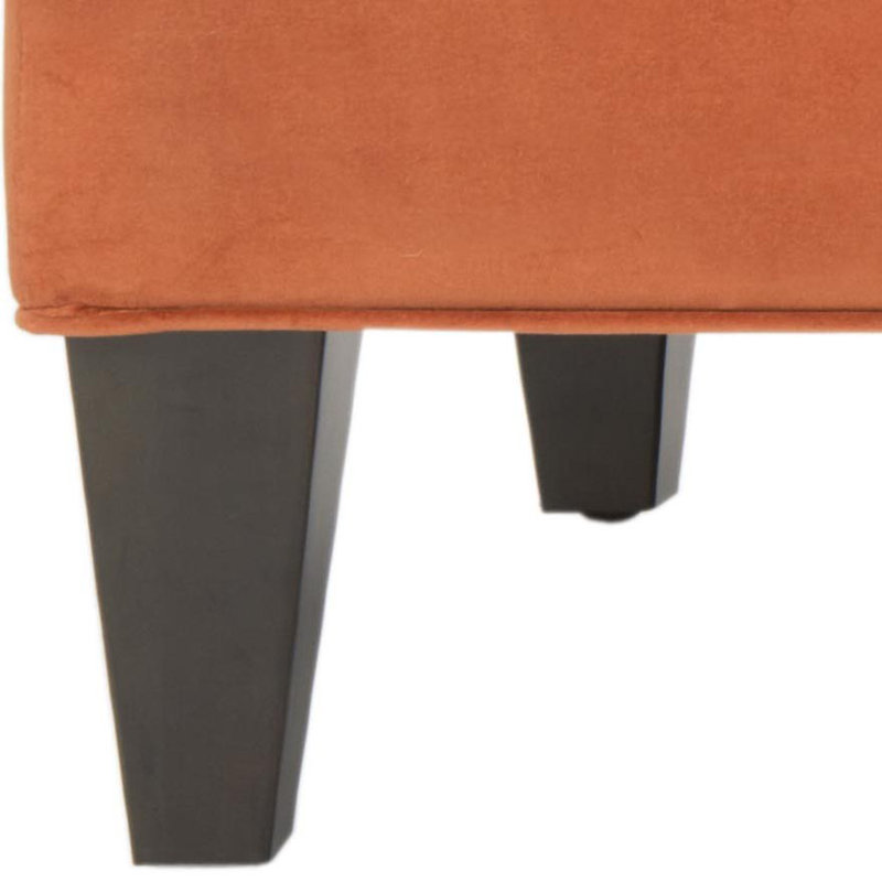 Banc en bois Alfonsino Kost, Orange