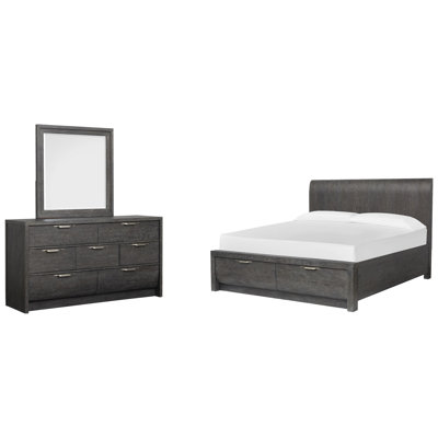 Commode à grand lit avec tiroir Seibert