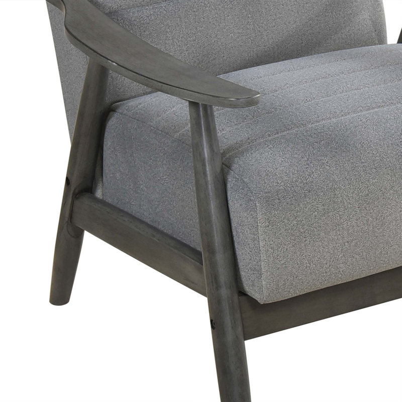 Fauteuil d'appoint de style décontracté en velours 1pc