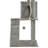 vidaXL Cat Tree Gray Particle board, soft plush, sisal rope Medium