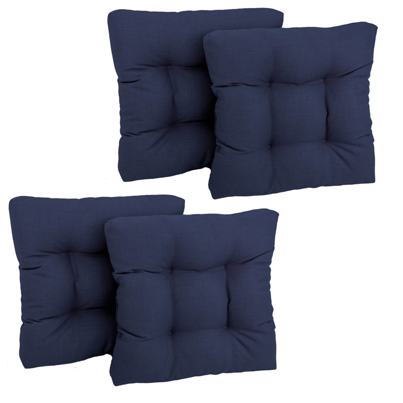 Outdoor 5'' Seat Cushion, Azul, 4, Polyester