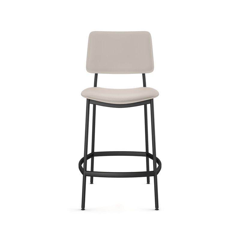 Tabouret de comptoir Loreno, Noir