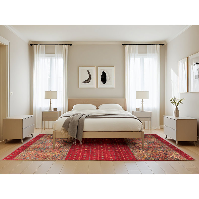Abstract Indoor Rug, Rectangle 5' x 8'