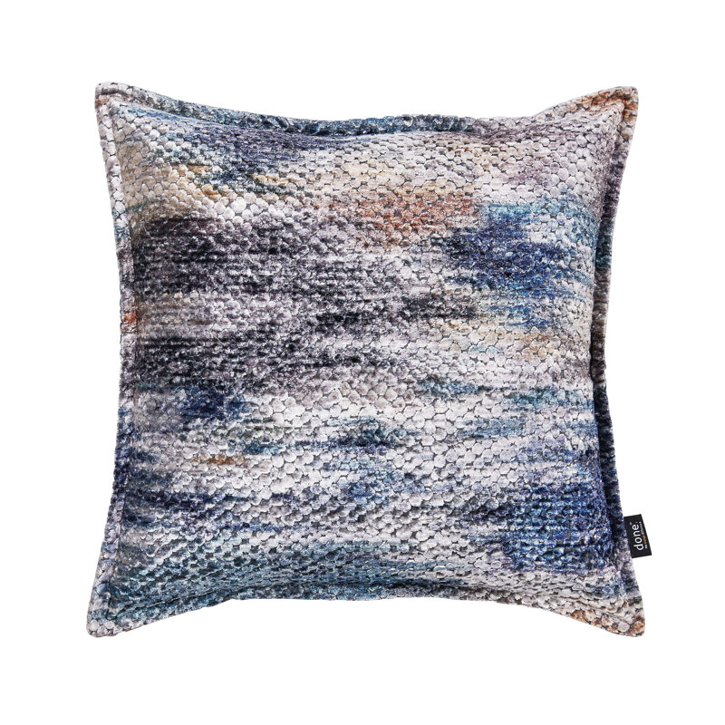 Aaronette Abstract Square Cushion Cover Cushion, 45 x 45cm, Red