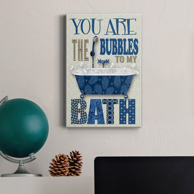 «Bubble Bath», impression sur toile tendue