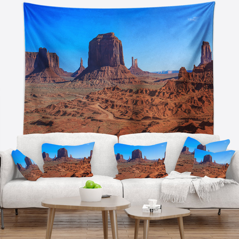Tapisserie «Landscape Monument Valley National Park», H 50 po x l 60 po