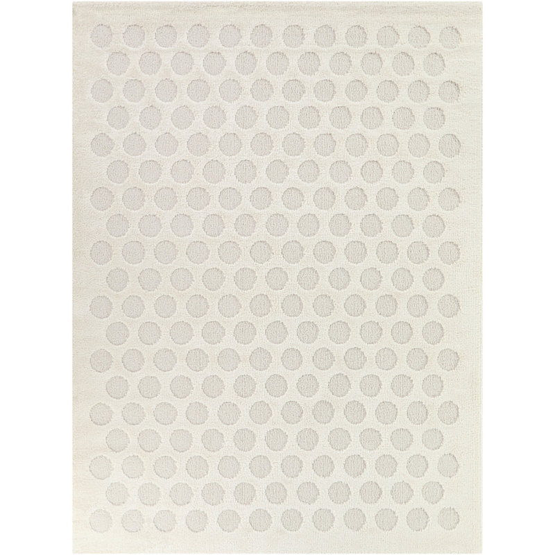 Tapis crème Maceo, Rectangle 7 pi 10 po x 10 pi