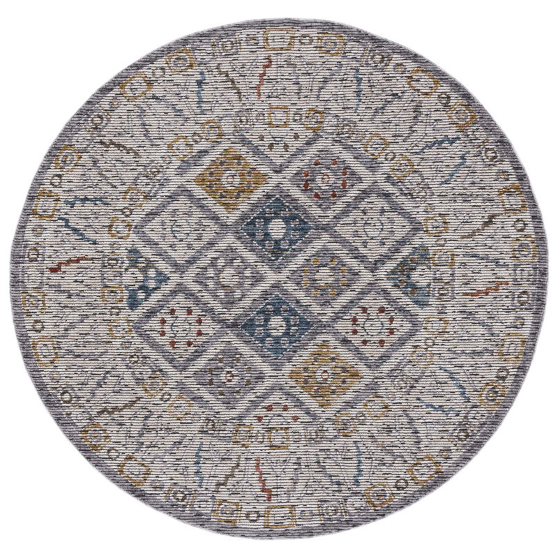 Sierra Performance Oriental Rug, Round 6'