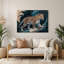 Art mural en métal «Big Cats Amur Leopard»-390295204