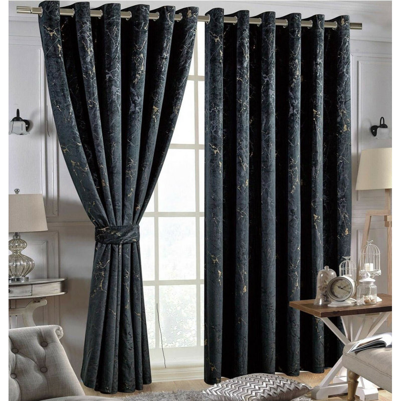 Celya Room Darkening Curtain Pair
