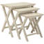 Dawn Solid Wood Cross Legs End Table