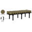 Banc rembourré en similicuir Landon Boutis-328055111-270568446