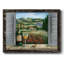 Blanc toscan et coquelicots - Reproduction de photo sur toile-96272652-96272656