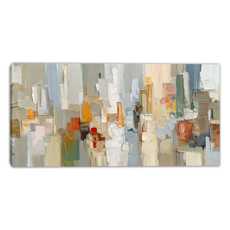 Art mural vertical sur toile verticale, L 48 po x H 24 po x P 1,5 po